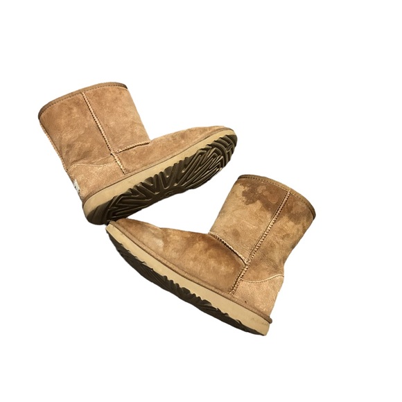 UGG Women's Soft Brown Suede Sherpa Lined Classic Ugg Winter Boot-Size 5 - Picture 9 of 13